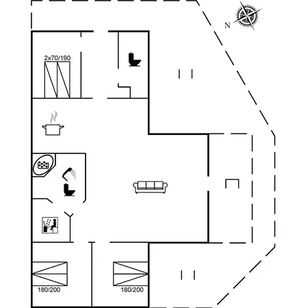 Casa de Férias Gundel - 400m From The Sea By Interhome